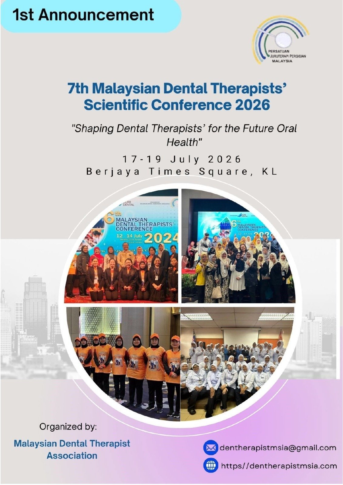 Dokumen 1 - 1st Annoucement 7th Malaysian Dental Therapists’ Scientific Conference 2026